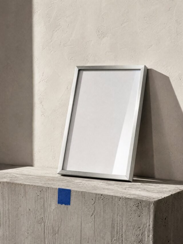 Aluminium-Look Frame, Silver