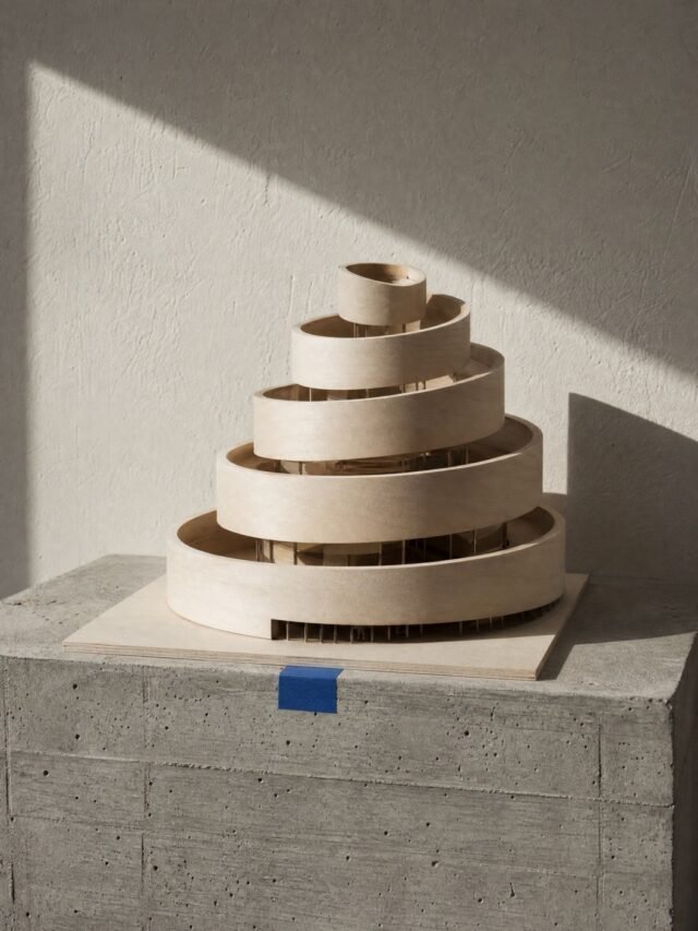 Spiral Ramp Museum Plywood Kit